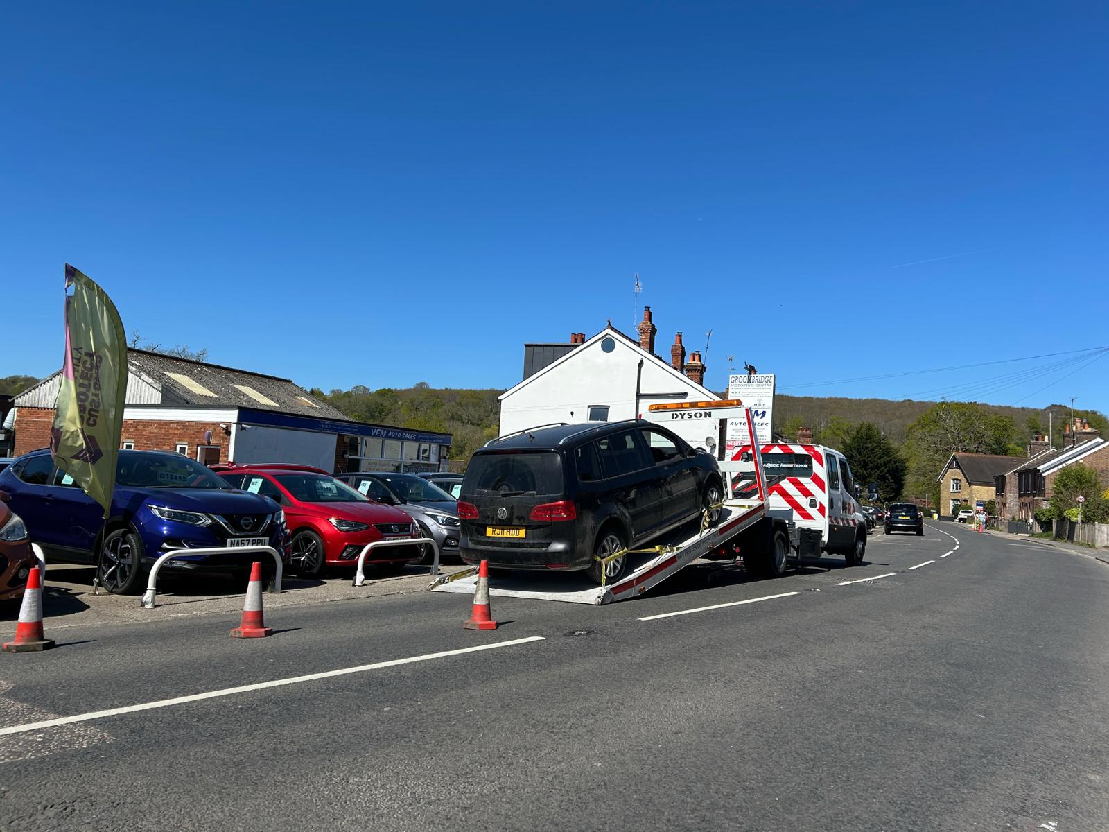 Vehicle recovery in Crowborough, East Sussex